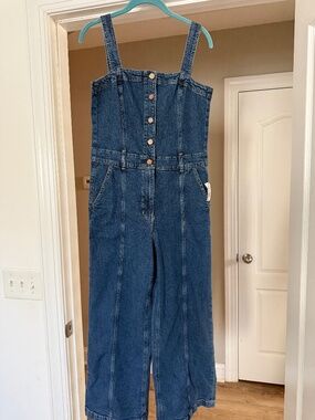 Gap denim jumpsuit